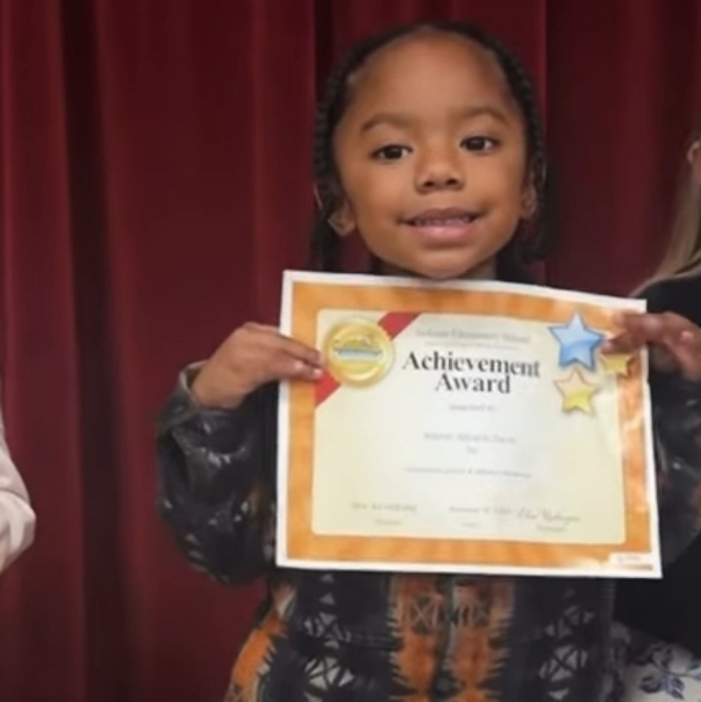 Ameer's Achievement Award 🎉